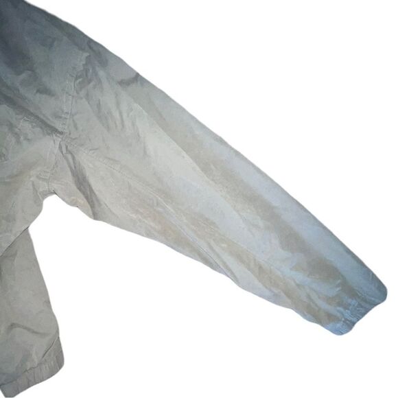 Columbia Mens Windbreaker Jacket Collar Lined Taupe Green XXL EUC - Picture 3 of 10